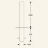 Rhino RB101 Steel Bollard, Galvanised or Powder Coated - Image 4
