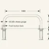 Rhino RDB60 Detachable Hoop Barrier Galvanised or Powder Coated Finish - Image 3