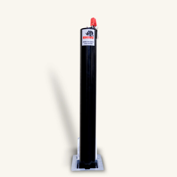 Rhino RT/R14 Round Bollard, Powder Coated Finish / Height 670 or 850 mm