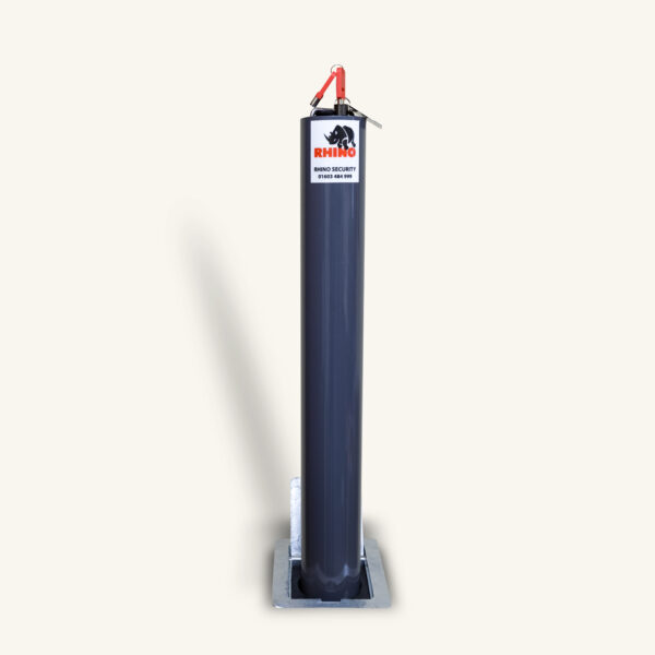 Rhino RT/R8 Heavy Duty Telescopic Bollard, Powder Coated Finish / Height 670mm