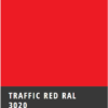 RAL 3020 traffic red