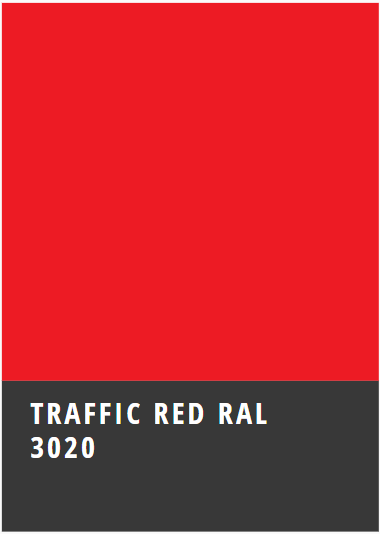 RAL 3020 traffic red