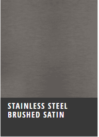 stainless steel brushed