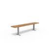 Essentials bench hardwood