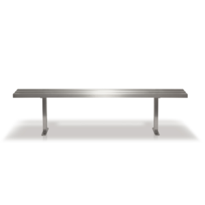 essentials stainless steel bench