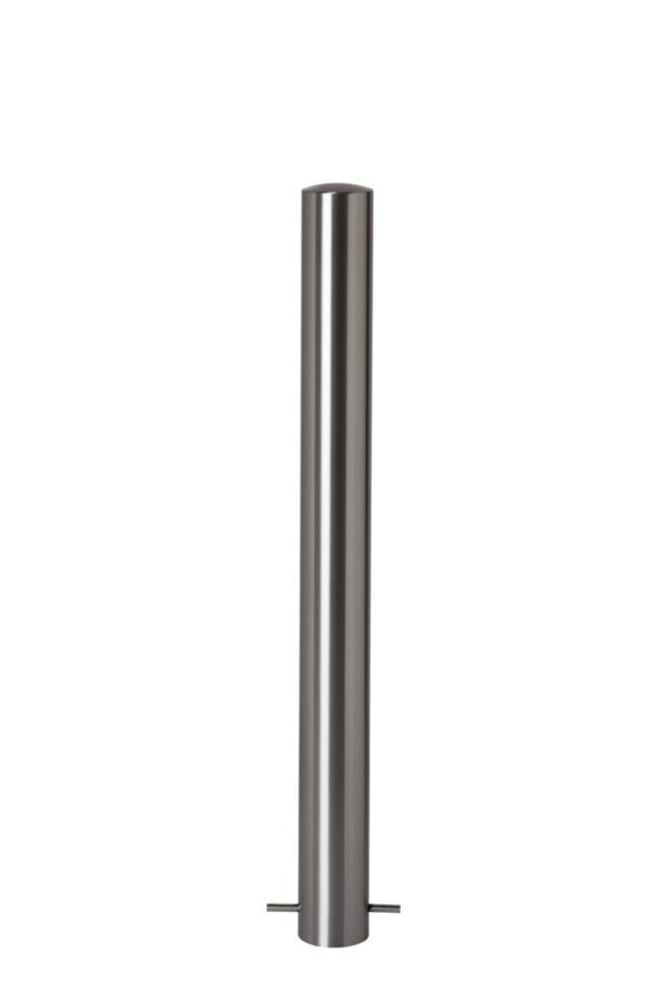 semi dome top stainless steel bollard