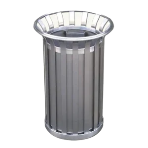 Ollerton M3 Contemporary Stainless Steel Flared Top 40L Litter Bin