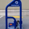Parklio automatic parking bollard branded