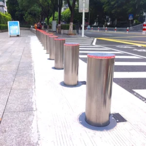 echo rise automatic battery bollard