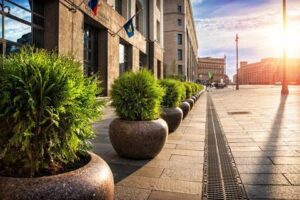 Plant bollards
