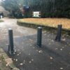 3 bollards protection
