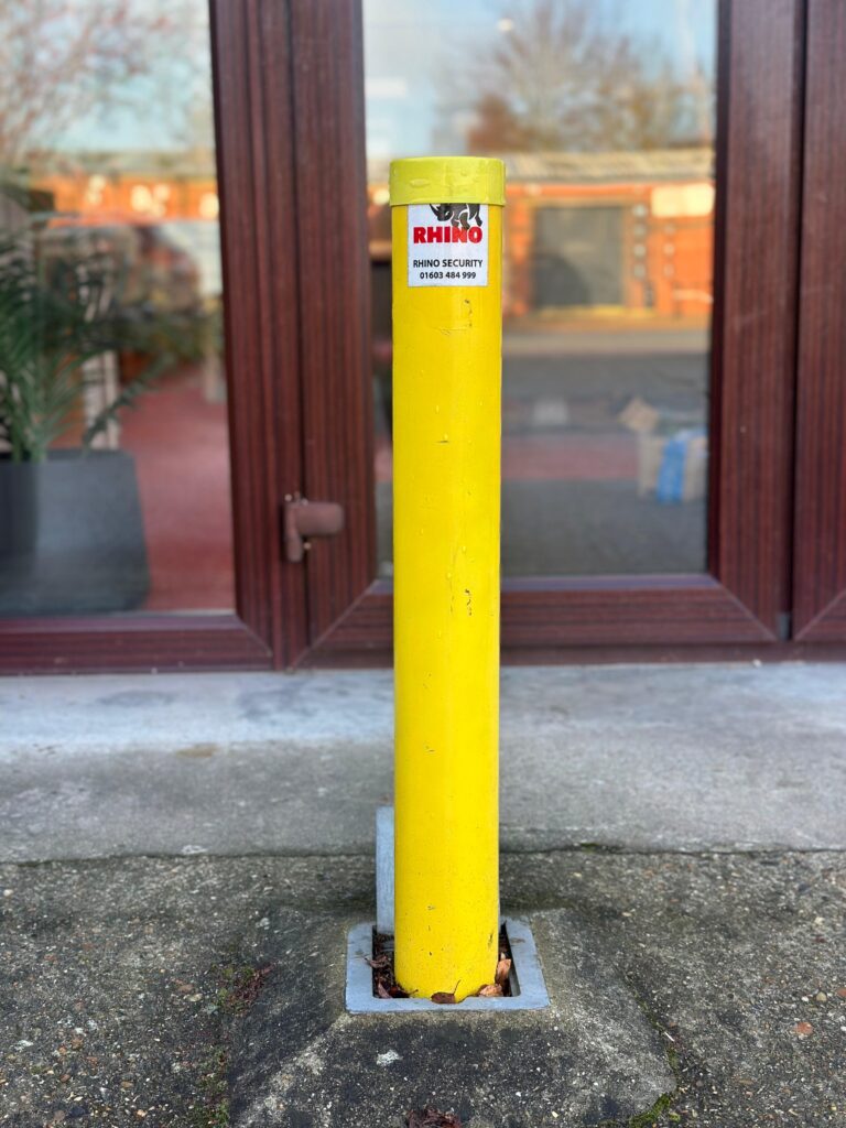bollard cap cover